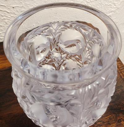 Ren Lalique Lalique Co Mid Century Lalique Bagatelle Vase