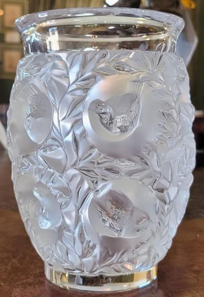 Ren Lalique Lalique Co Mid Century Lalique Bagatelle Vase