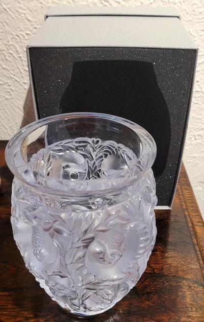 Ren Lalique Lalique Co Mid Century Lalique Bagatelle Vase