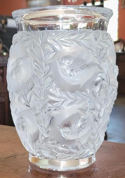Ren Lalique Lalique Co Mid Century Lalique Bagatelle Vase