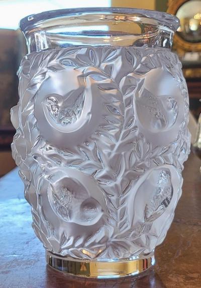 Ren Lalique Lalique Co Mid Century Lalique Bagatelle Vase