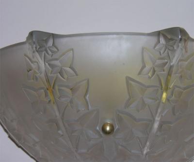 Ren Lalique Lalique Co R LALIQUE Lierre Wall Sconce
