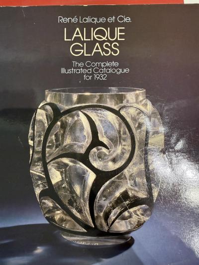 Ren Lalique Lalique Co R Lalique Saint Denis Smoke Grey Glass Tazza No 388