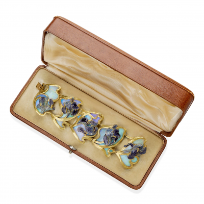 Ren Lalique Lalique Co Ren Lalique Iris Bracelet