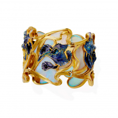 Ren Lalique Lalique Co Ren Lalique Iris Bracelet