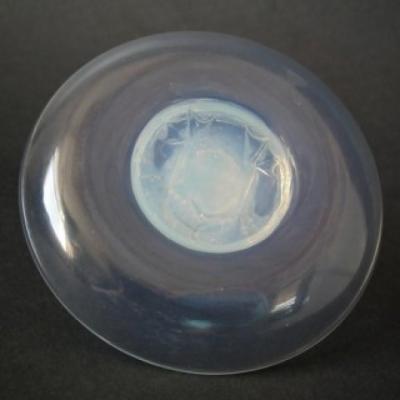 Ren Lalique Lalique Co Ren Lalique Opalescent Glass Canard Duck Cendrier Rond Ashtray