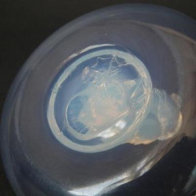 Ren Lalique Lalique Co Ren Lalique Opalescent Glass Canard Duck Cendrier Rond Ashtray