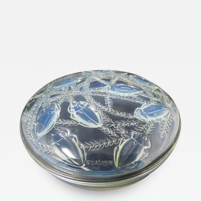Ren Lalique Lalique Co Ren Lalique Opalescent Glass Cleones Box