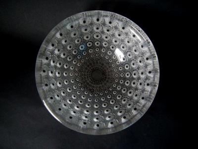 Ren Lalique Lalique Co Rene Lalique Clear Frosted Glass Nemours Bowl