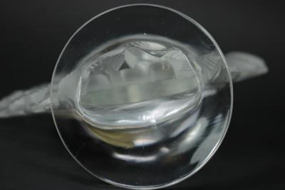 Ren Lalique Lalique Co Rene Lalique Frosted Glass Roitelets Clock