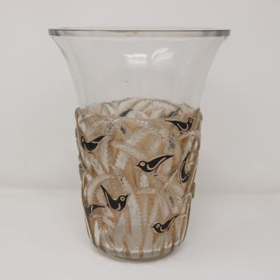 Ren Lalique Lalique Co Rene Lalique Glass Borneo Vase