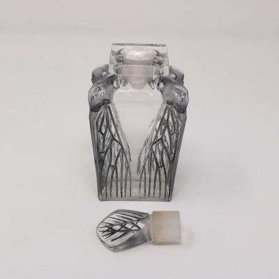Ren Lalique Lalique Co Rene Lalique Glass Cigalia Perfume Bottle