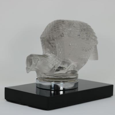 Ren Lalique Lalique Co Rene Lalique Glass Pintade Guinea Fowl Car Mascot