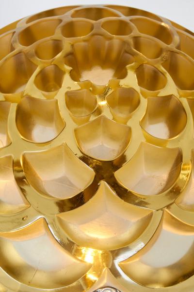 Ren Lalique Lalique Co Table Lamp with a Rene Lalique Rinceaux Shade