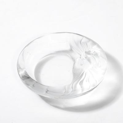 Ren Lalique Lalique Co Vintage Lalique Tete De Lion Glass Dish