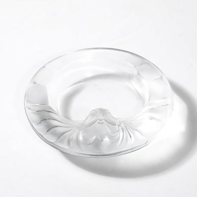 Ren Lalique Lalique Co Vintage Lalique Tete De Lion Glass Dish
