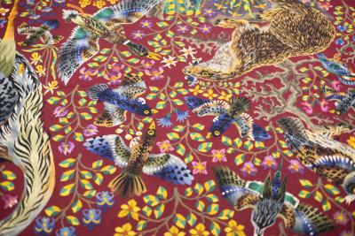 Ren Perrot Fine Mid Century French Tapestry Signed Ren Parrot 5 7 x 6 11 