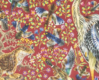 Ren Perrot Fine Mid Century French Tapestry Signed Ren Parrot 5 7 x 6 11 