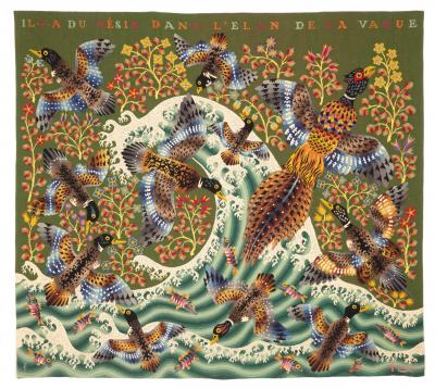 Ren Perrot Sublime Tapestry by Ren Perrot The Wave 