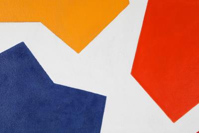 Ren Roche Contemporary Abstract Painting by Ren Roche 1979