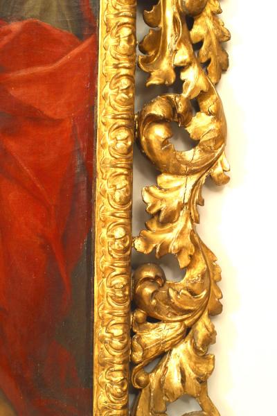 Renaissance Gilt Framed Madonna of the Harpies Painting