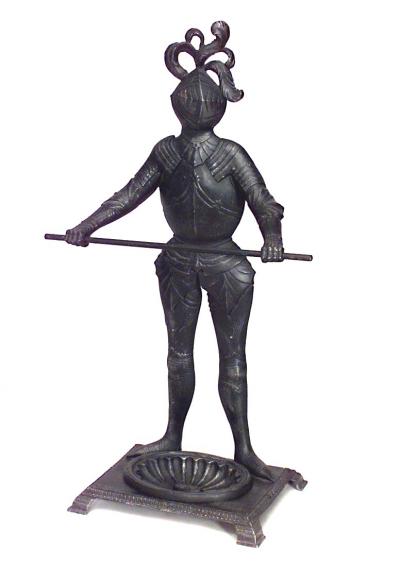 Renaissance Iron Knight Umbrella Stand