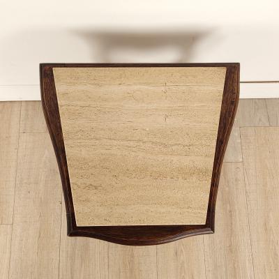 Renaissance Revival Marble Top Side Table 1920s