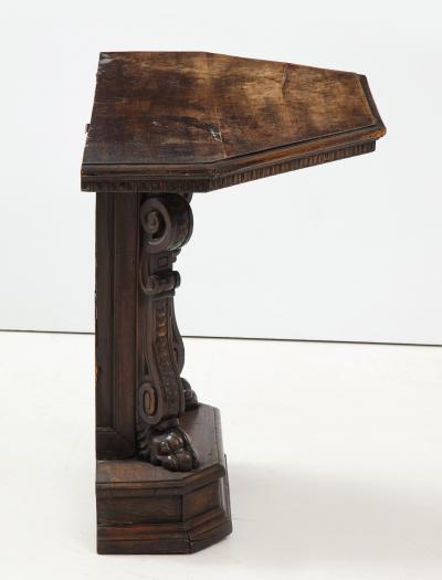 Renaissance Revival Walnut Console Table