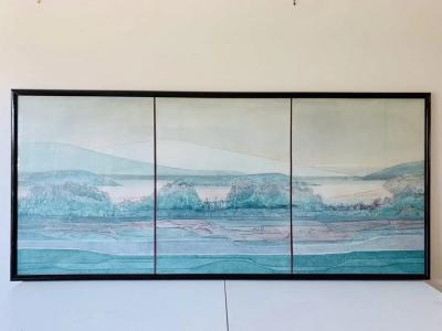 Renata Zerner Renata Zerner Big Country Triptych 1986 AP