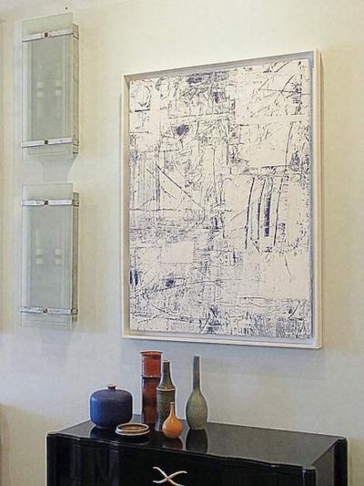 Renato Freitas Abstract Expressionist Oil on Canvas Renato Freitas