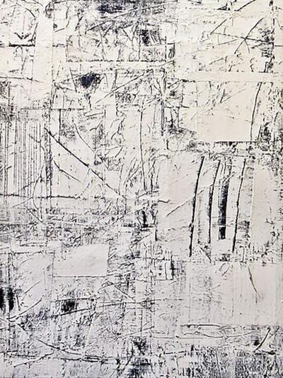 Renato Freitas Abstract Expressionist Oil on Canvas Renato Freitas