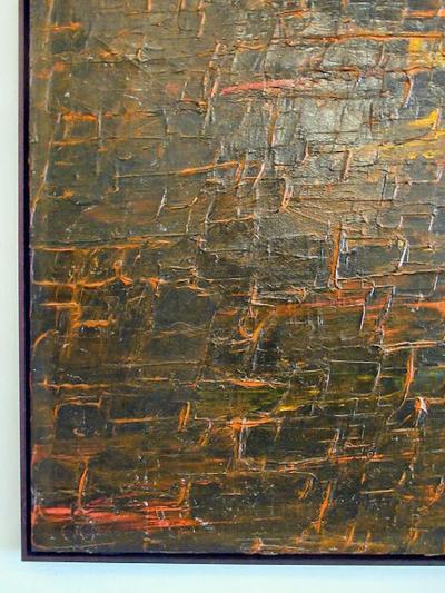 Renato Freitas American 21st Century Oil on Canvas Orange Renato Freitas