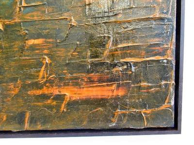 Renato Freitas American 21st Century Oil on Canvas Orange Renato Freitas