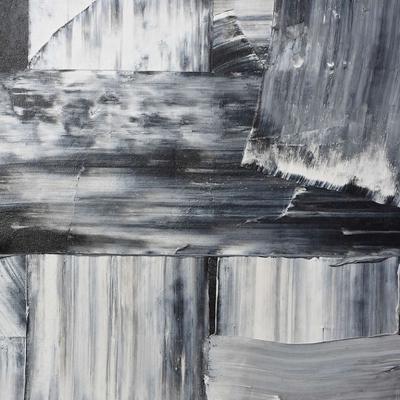 Renato Freitas An Abstract Expressionist Oil on Canvas Renato Freitas
