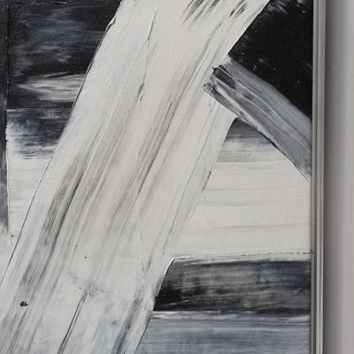 Renato Freitas An Abstract Expressionist Oil on Canvas Renato Freitas