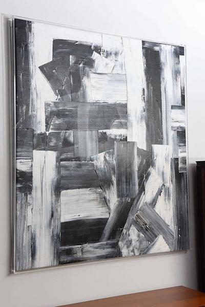 Renato Freitas Renato Freitas Original Oil on Canvas 2015 Black and White 3