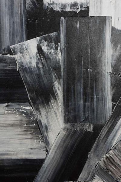 Renato Freitas Renato Freitas Original Oil on Canvas 2015 Black and White 3