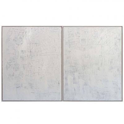 Renato Freitas Renato Freitas Original Oil on Canvas Diptych