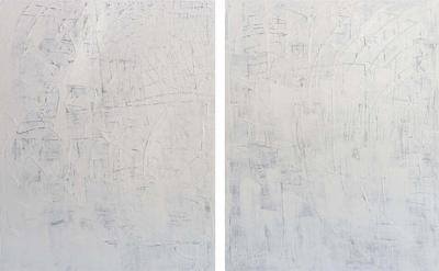 Renato Freitas Renato Freitas Original Oil on Canvas Diptych