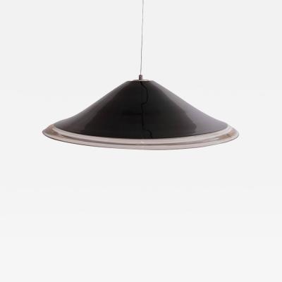 Renato Toso Huge Melania Pendant Lamp by Renato Toso for Leucos in Murano Black and White