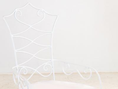 Rene Drouet French Bistro Chair Mid 20th Century Single