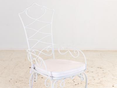 Rene Drouet French Bistro Chair Mid 20th Century Single