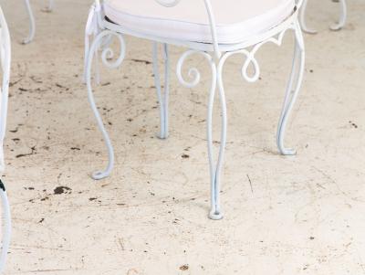 Rene Drouet French Bistro Chairs Mid 20th Century Pair