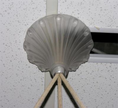 Rene Lalique French Chandelier Grosse Boule Champs Elysees by Rene Lalique