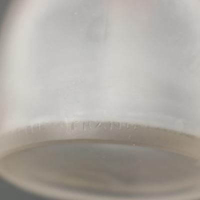 Rene Lalique Frosted Glass Perruches Perfume Bottle