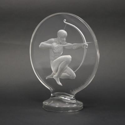 Rene Lalique Glass Archer Car Mascot