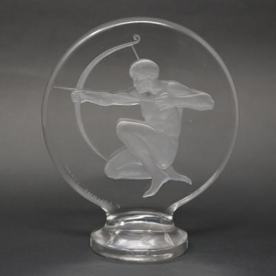 Rene Lalique Glass Archer Car Mascot