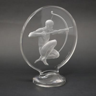 Rene Lalique Glass Archer Car Mascot