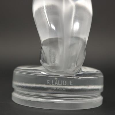 Rene Lalique Glass Chrysis Car Mascot