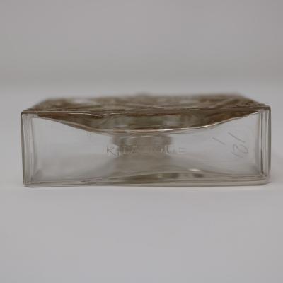 Rene Lalique Glass Lelegance Perfume Bottle